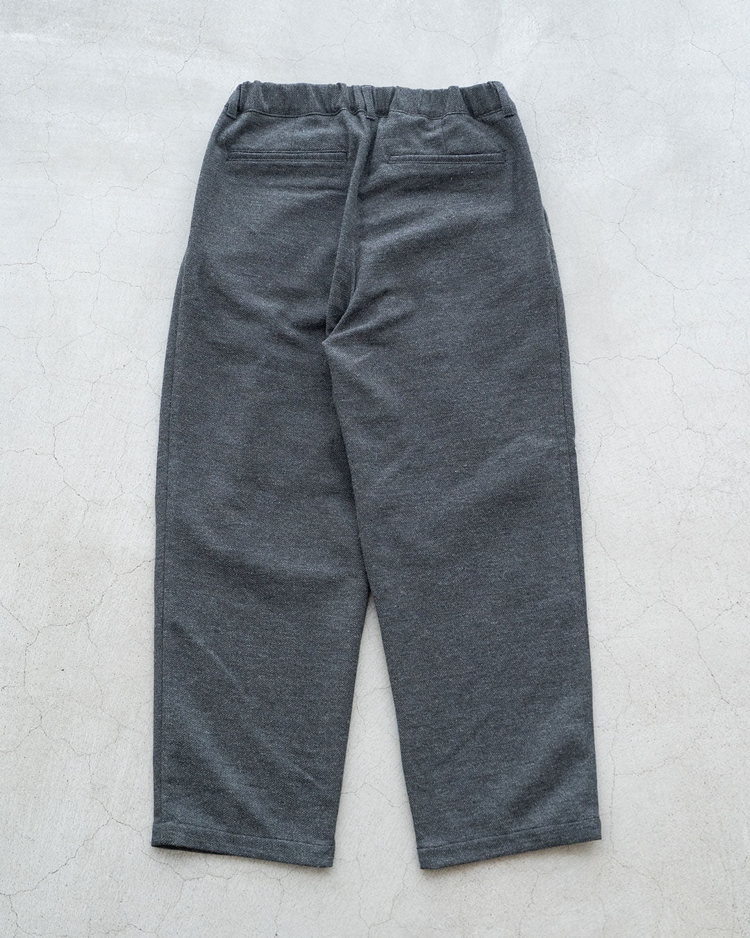 【STILL BY HAND】Cotton Wool 2tuck Trousers