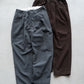 【STILL BY HAND】Cotton Wool 2tuck Trousers