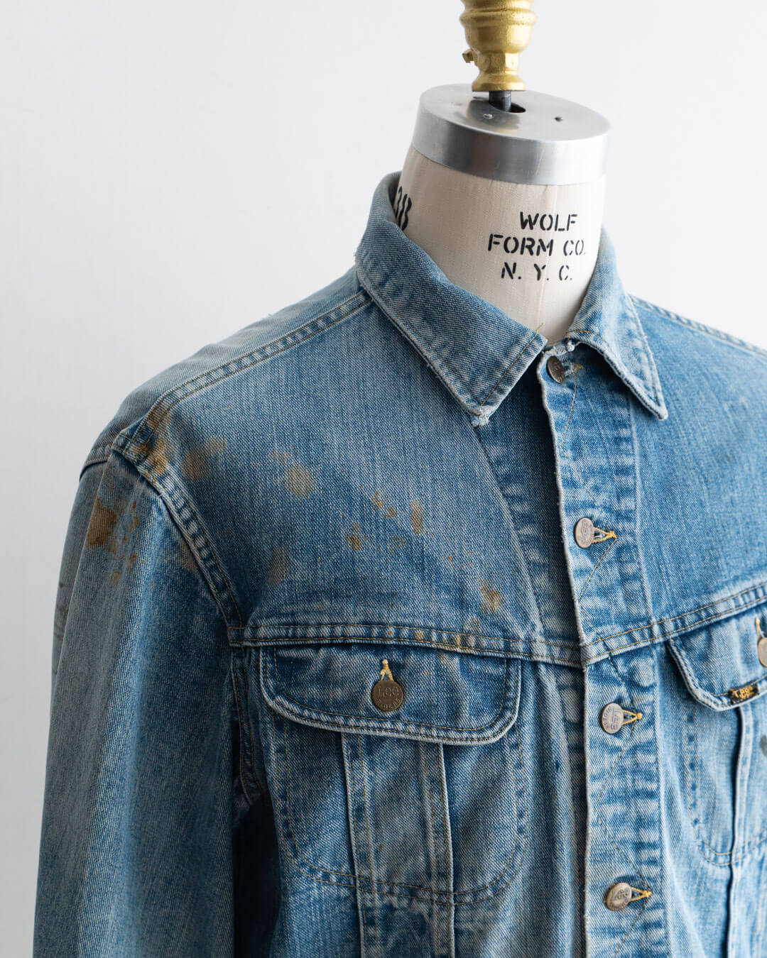 VINTAGE】70s LEE 101 Denim Jacket 『Good Size & Color』 – FORT