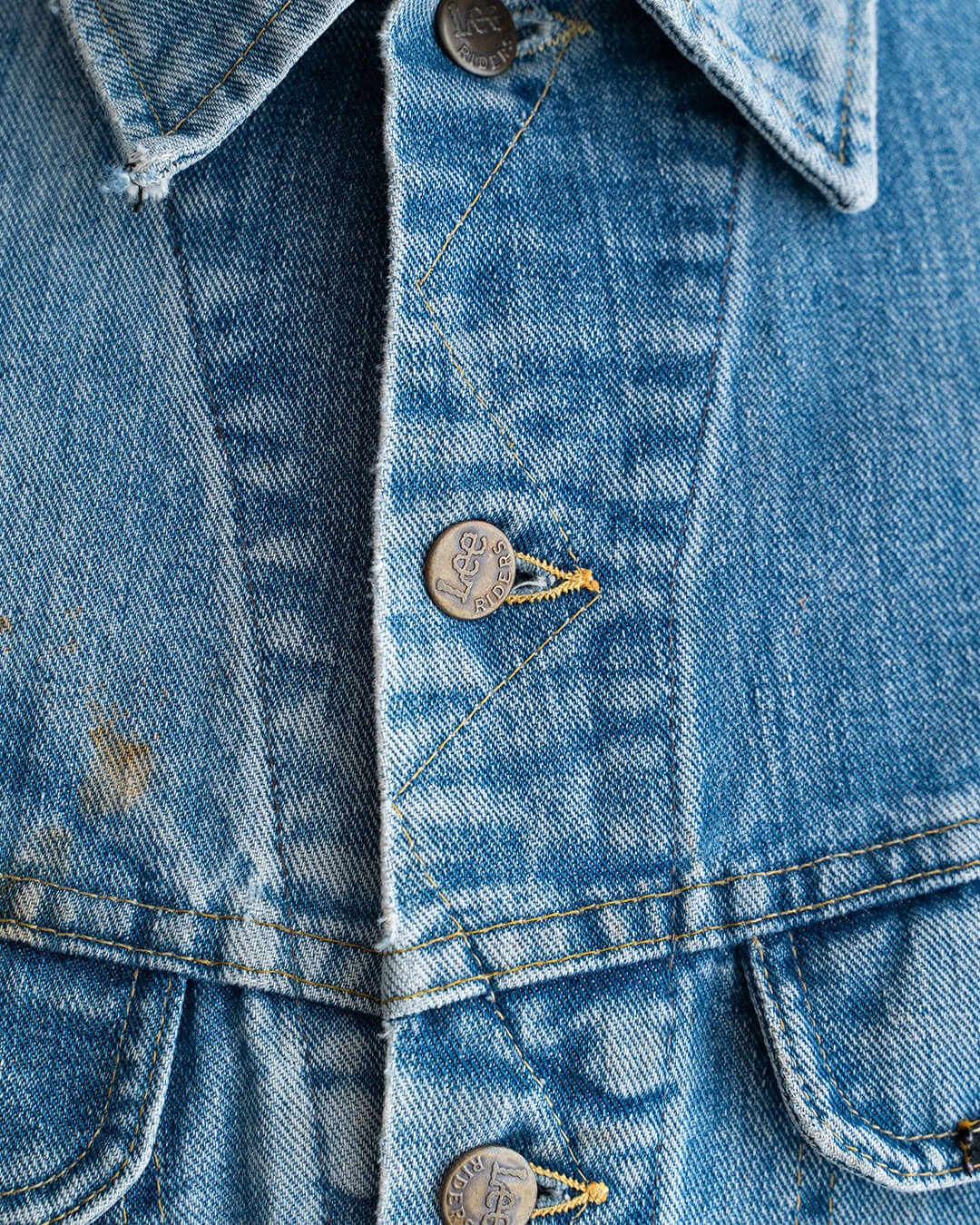 VINTAGE】70s LEE 101 Denim Jacket 『Good Size & Color』 – FORT