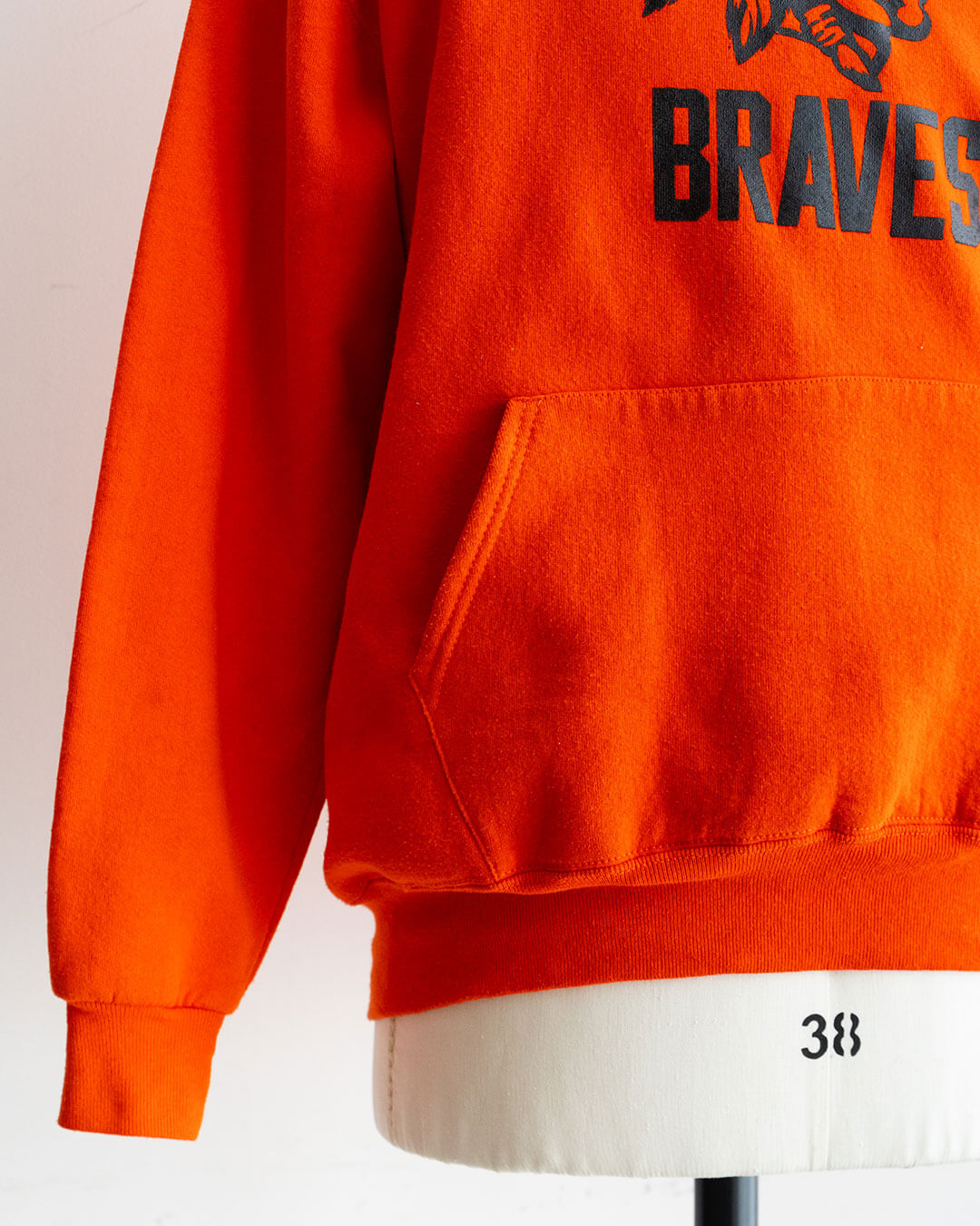 【VINTAGE】90s RUSSELL ATHLETIC Sweat Hoodie 『CHANDOKA BRAVES』 Made in U.S.A.