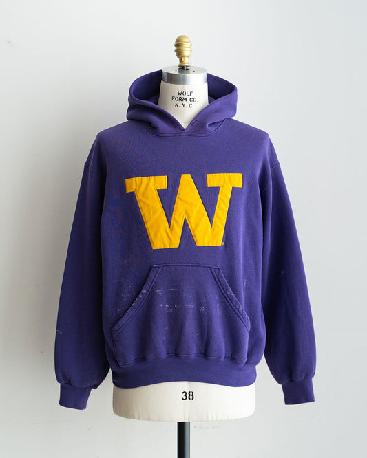【VINTAGE】90s M. J. SOFFE Sweat Hoodie 『W』 Made in U.S.A.