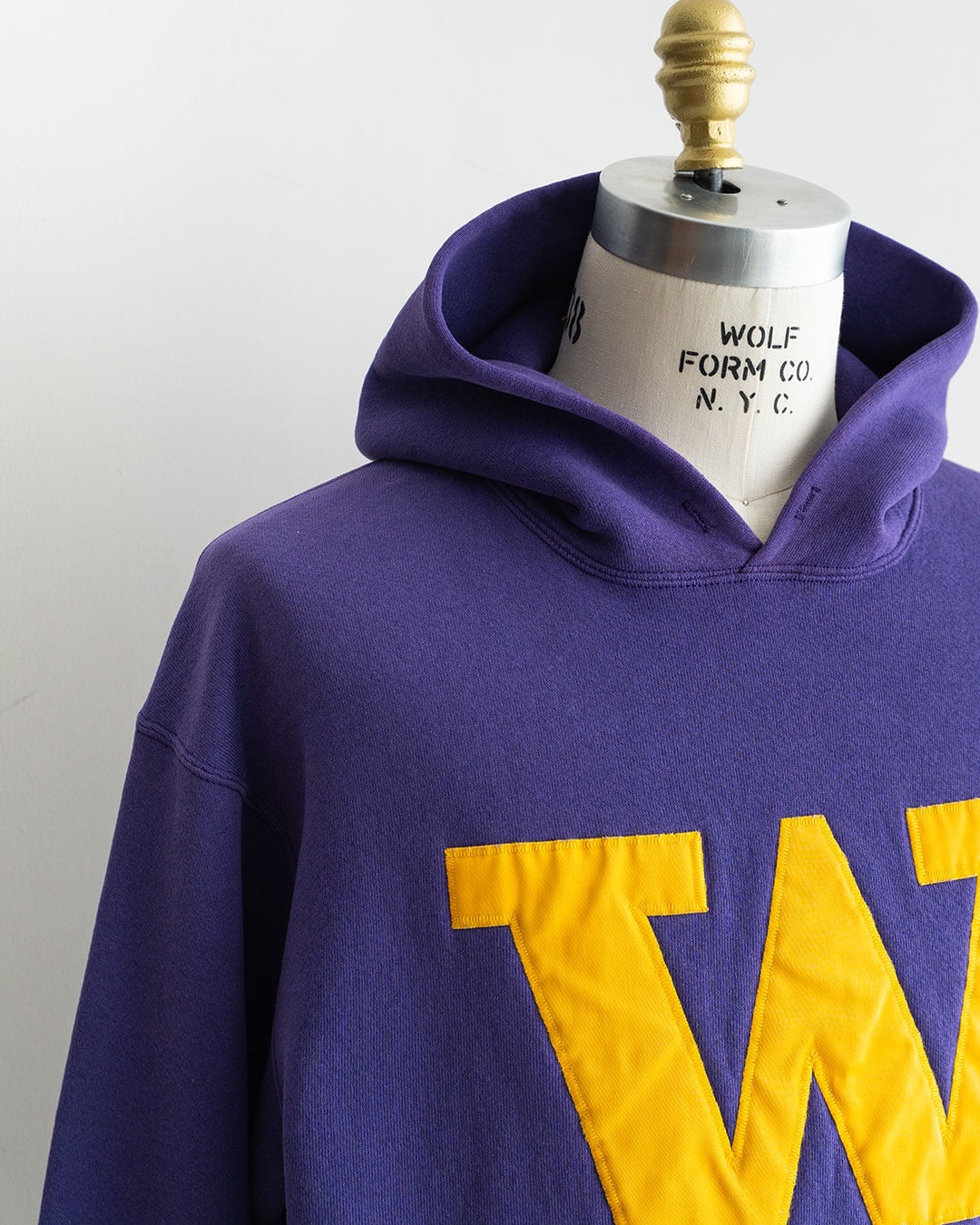 【VINTAGE】90s M. J. SOFFE Sweat Hoodie 『W』 Made in U.S.A.