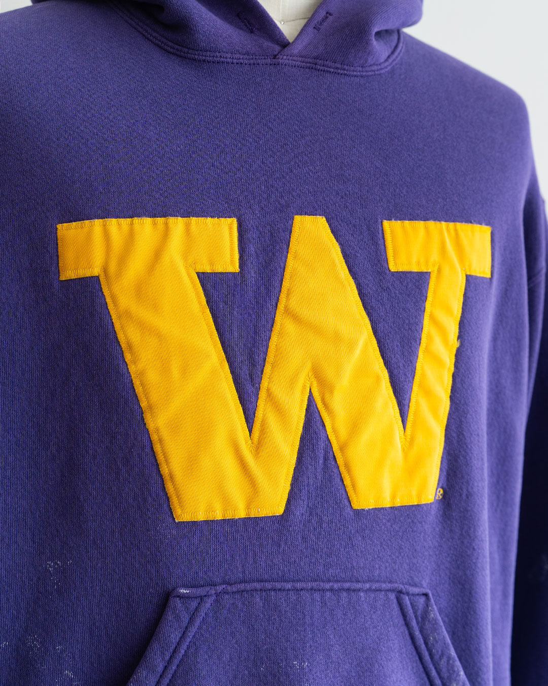 【VINTAGE】90s M. J. SOFFE Sweat Hoodie 『W』 Made in U.S.A.