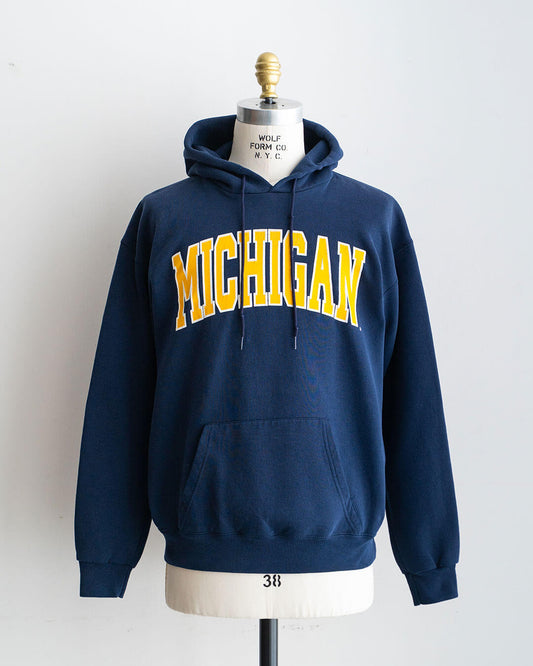 【VINTAGE】90s SANTEE SWEATS Sweat Hoodie 『MICHIGAN』 Made in U.S.A.