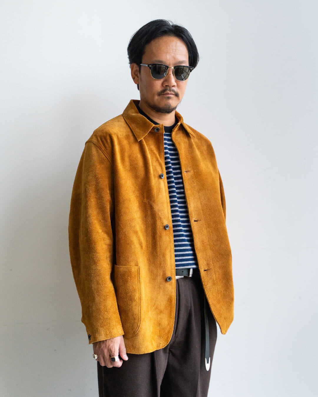 A VONTADE 40s 大戦 スエード レザー カバーオール A VONTADE】Suede 40s Coverall『Golden Brown』 – FORT GENERAL STORE