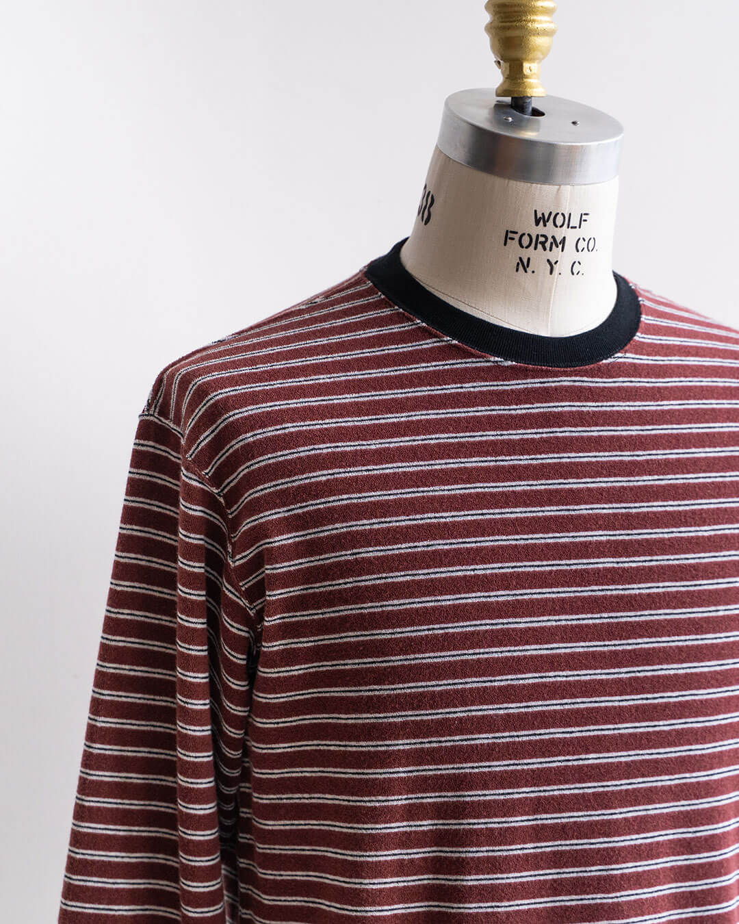 【AGE OLD】Stand By Me Border L/S Tee『Classic Pile』