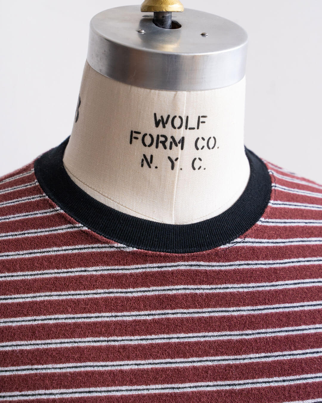 【AGE OLD】Stand By Me Border L/S Tee『Classic Pile』