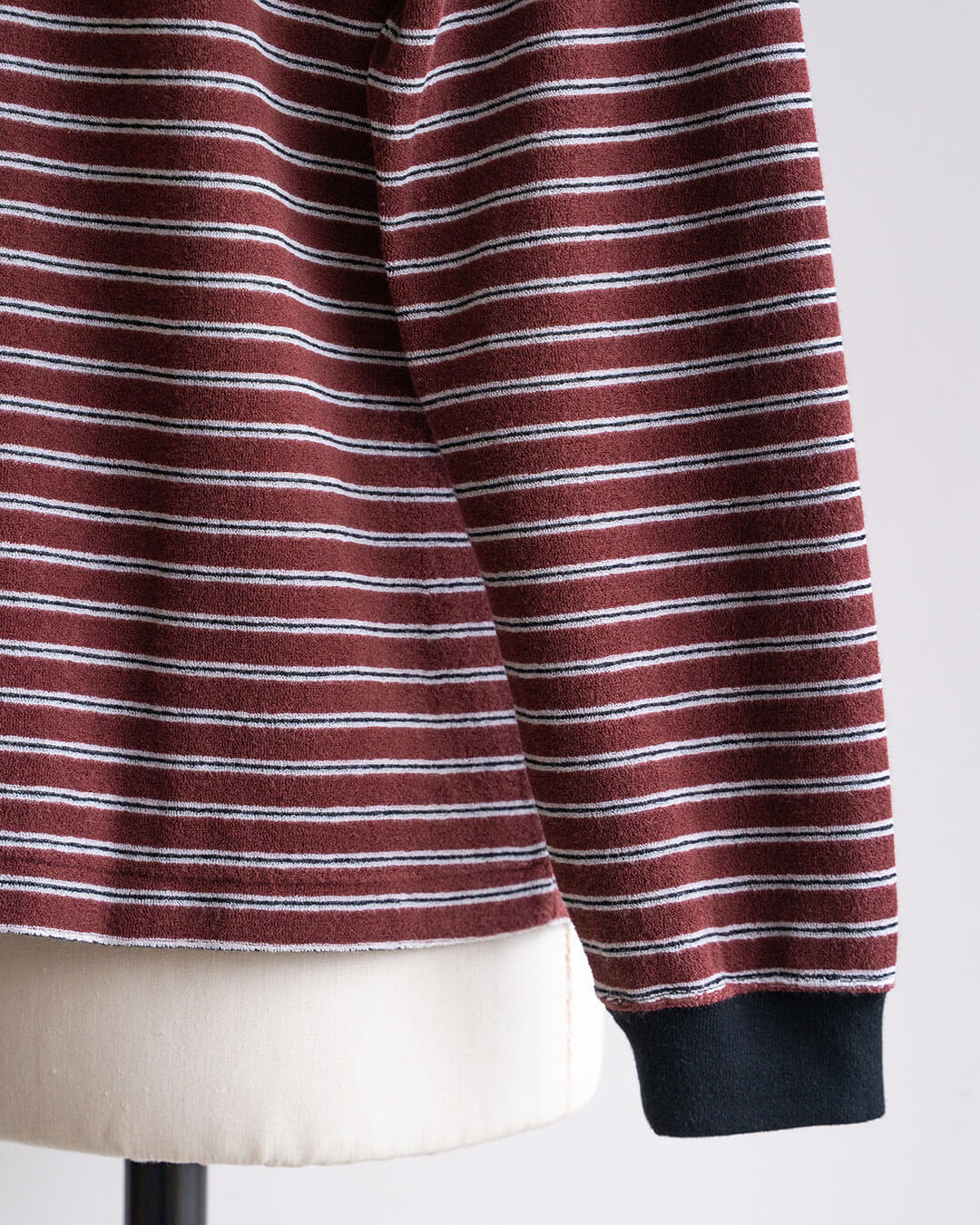 【AGE OLD】Stand By Me Border L/S Tee『Classic Pile』