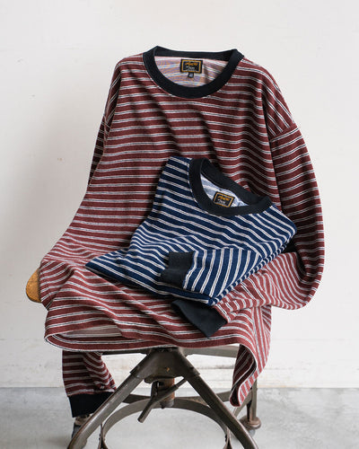 【AGE OLD】Stand By Me Border L/S Tee『Classic Pile』