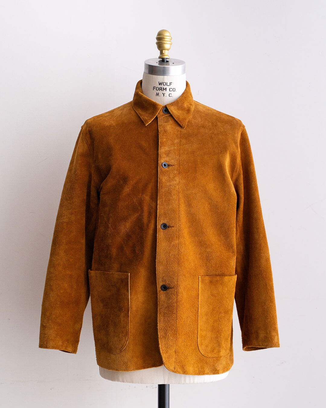 【A VONTADE】Suede 40s Coverall『Golden Brown』
