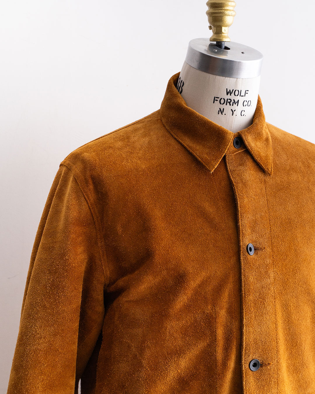 【A VONTADE】Suede 40s Coverall『Golden Brown』