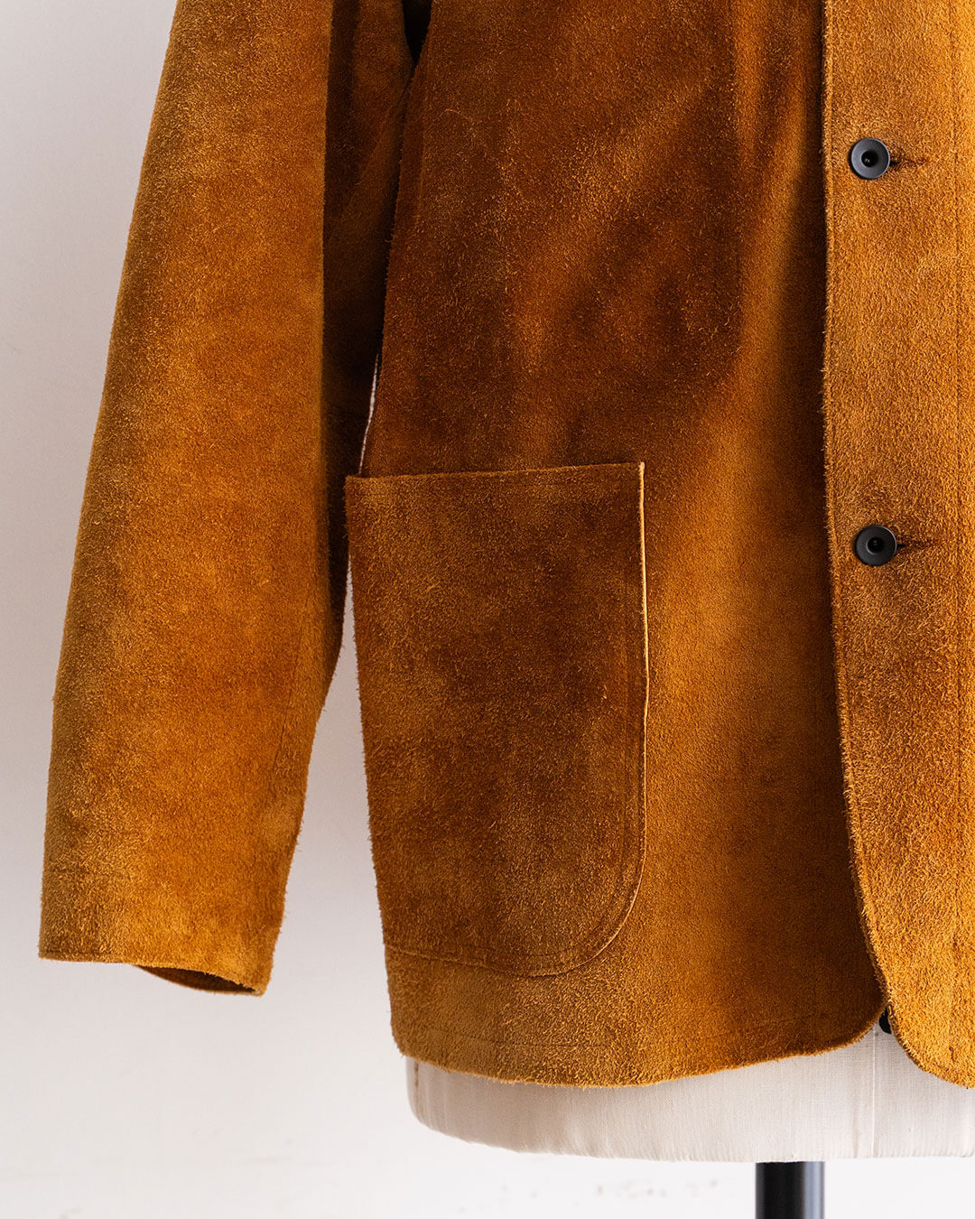 【A VONTADE】Suede 40s Coverall『Golden Brown』