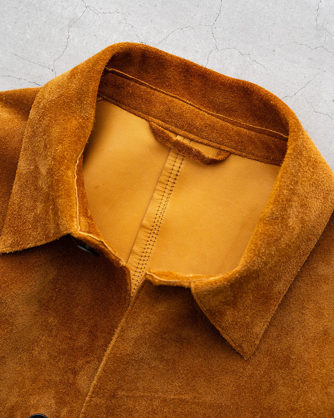 【A VONTADE】Suede 40s Coverall『Golden Brown』