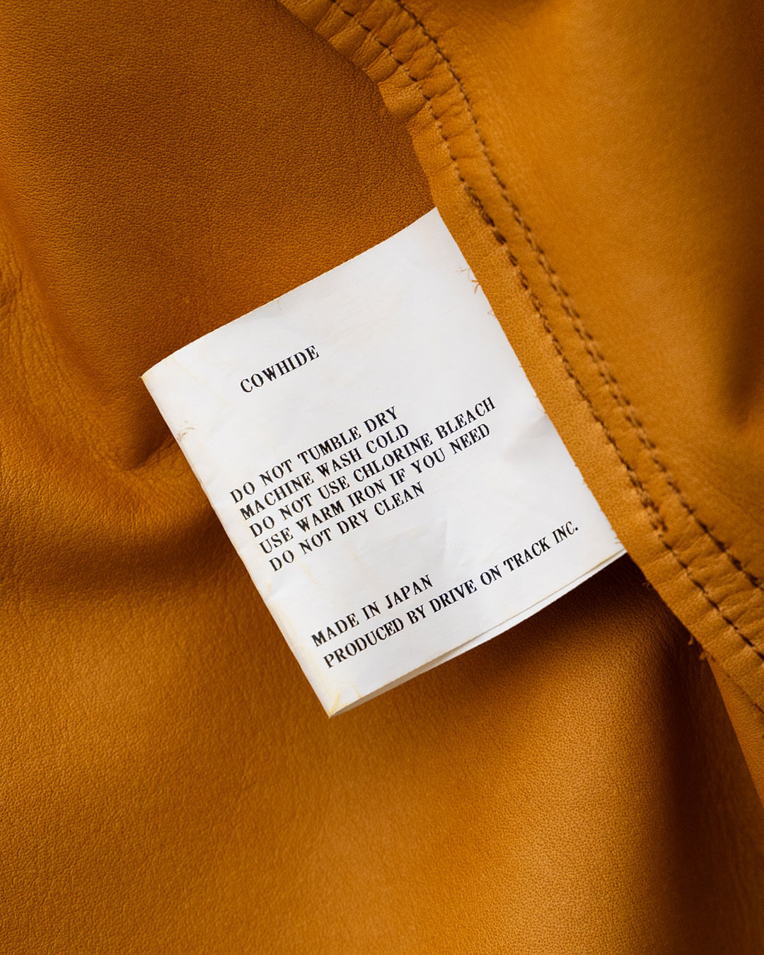 【A VONTADE】Suede 40s Coverall『Golden Brown』