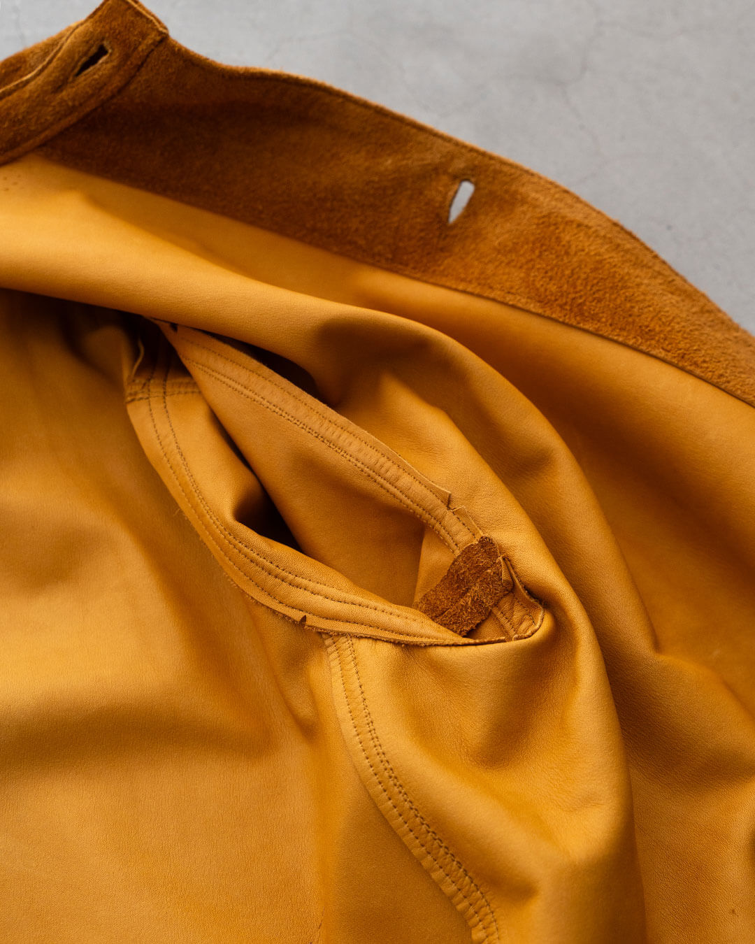 【A VONTADE】Suede 40s Coverall『Golden Brown』