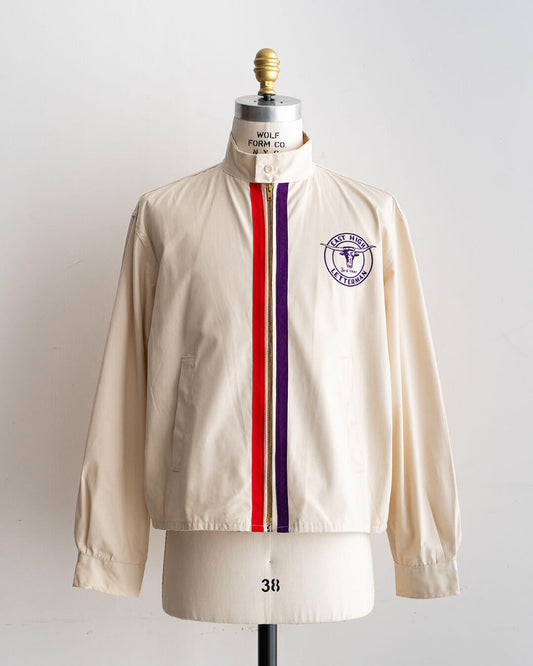 【DEADSTOCK】60s Champion KNITWEAR Zip-Up Cotton Jacket