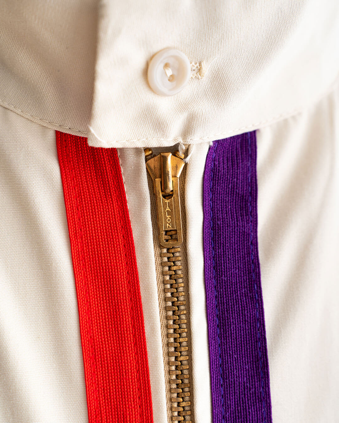 【DEADSTOCK】60s Champion KNITWEAR Zip-Up Cotton Jacket