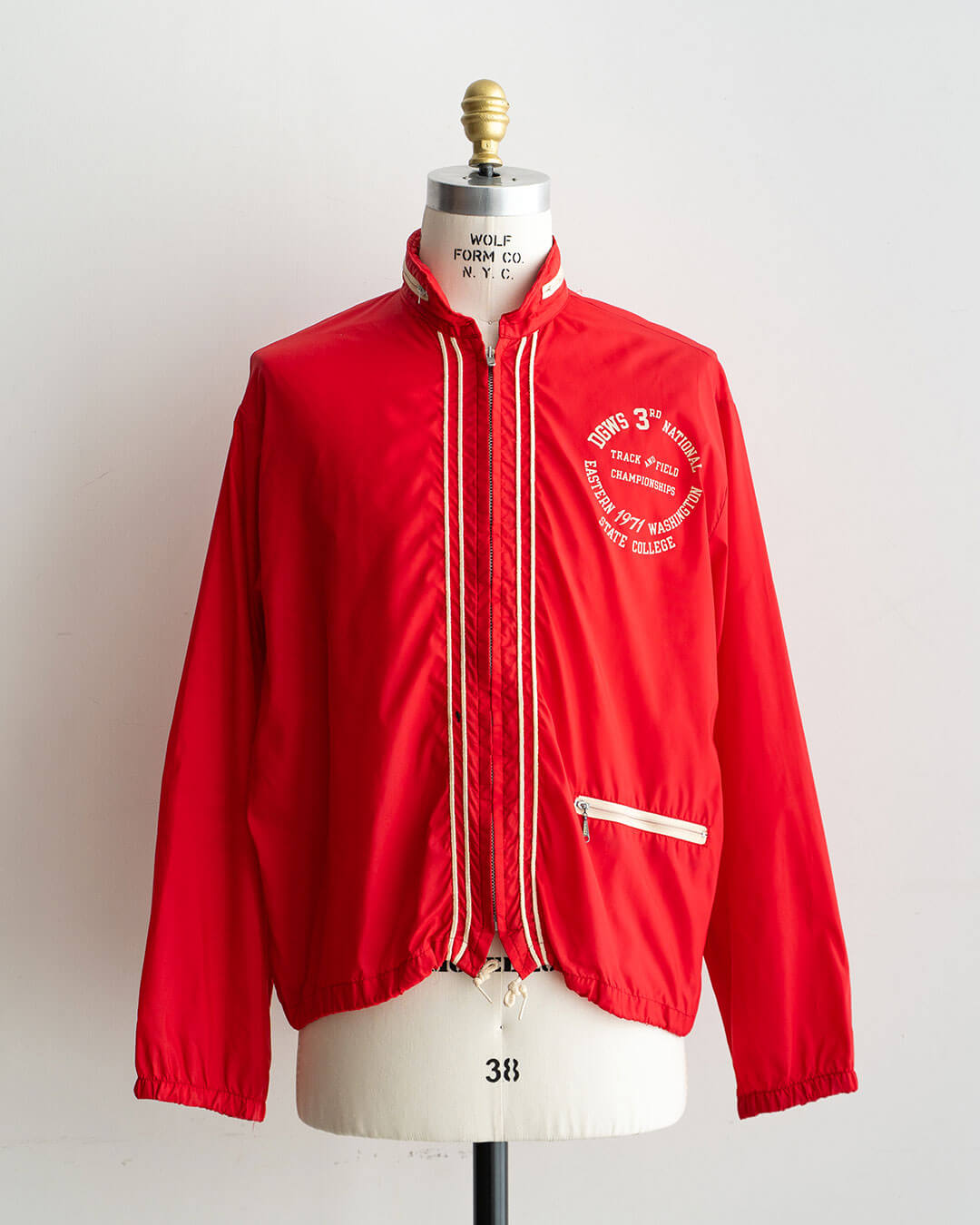 【VINTAGE】70s Champion Nylon Athletic Jacket