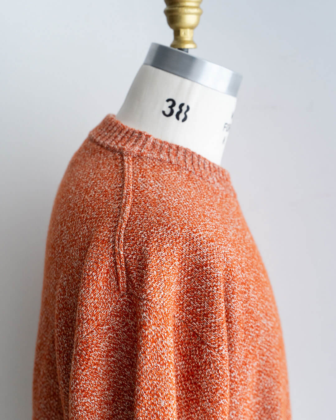 【STILL BY HAND 】7G Wool Silk Crew Neck Pullover