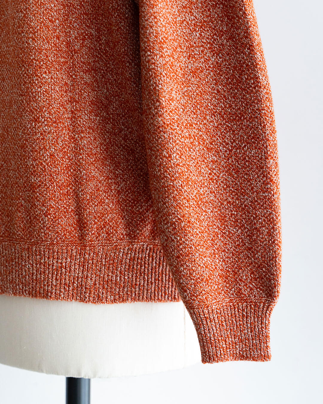 【STILL BY HAND 】7G Wool Silk Crew Neck Pullover
