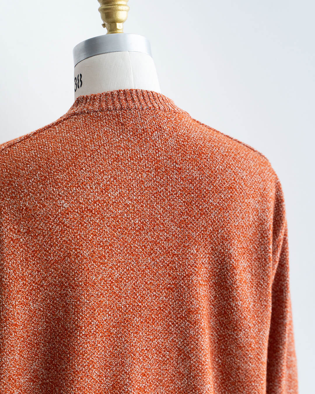 【STILL BY HAND 】7G Wool Silk Crew Neck Pullover