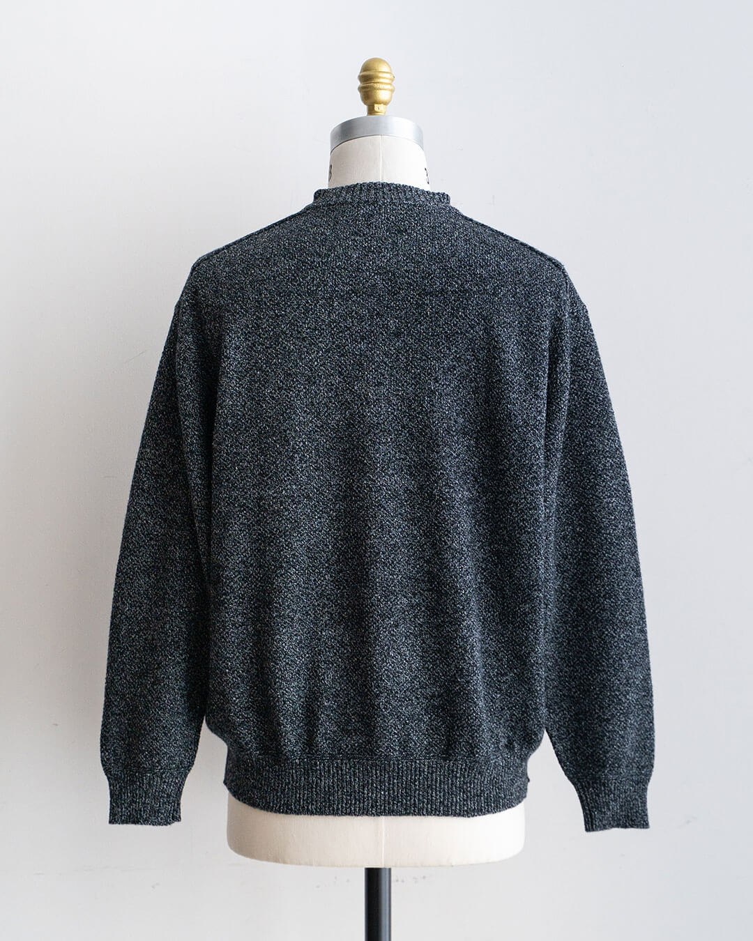 【STILL BY HAND 】7G Wool Silk Crew Neck Pullover