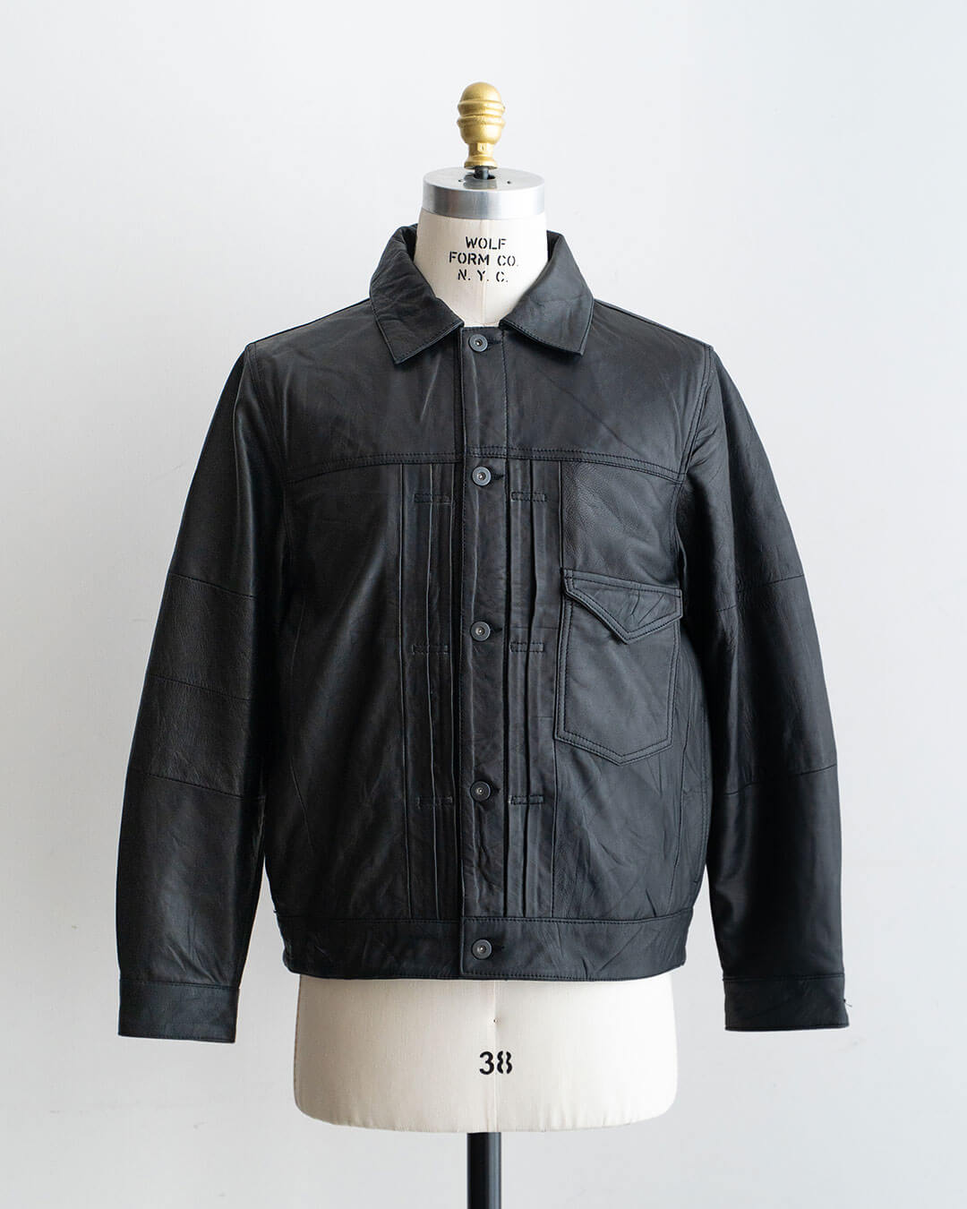 【Yoused】З-Pocket 1st Type Lether Jacket 『Euro Leather』