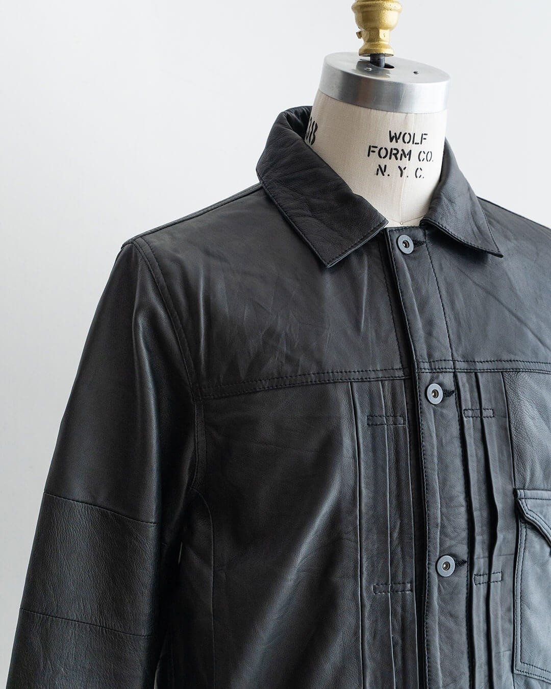 【Yoused】З-Pocket 1st Type Lether Jacket 『Euro Leather』
