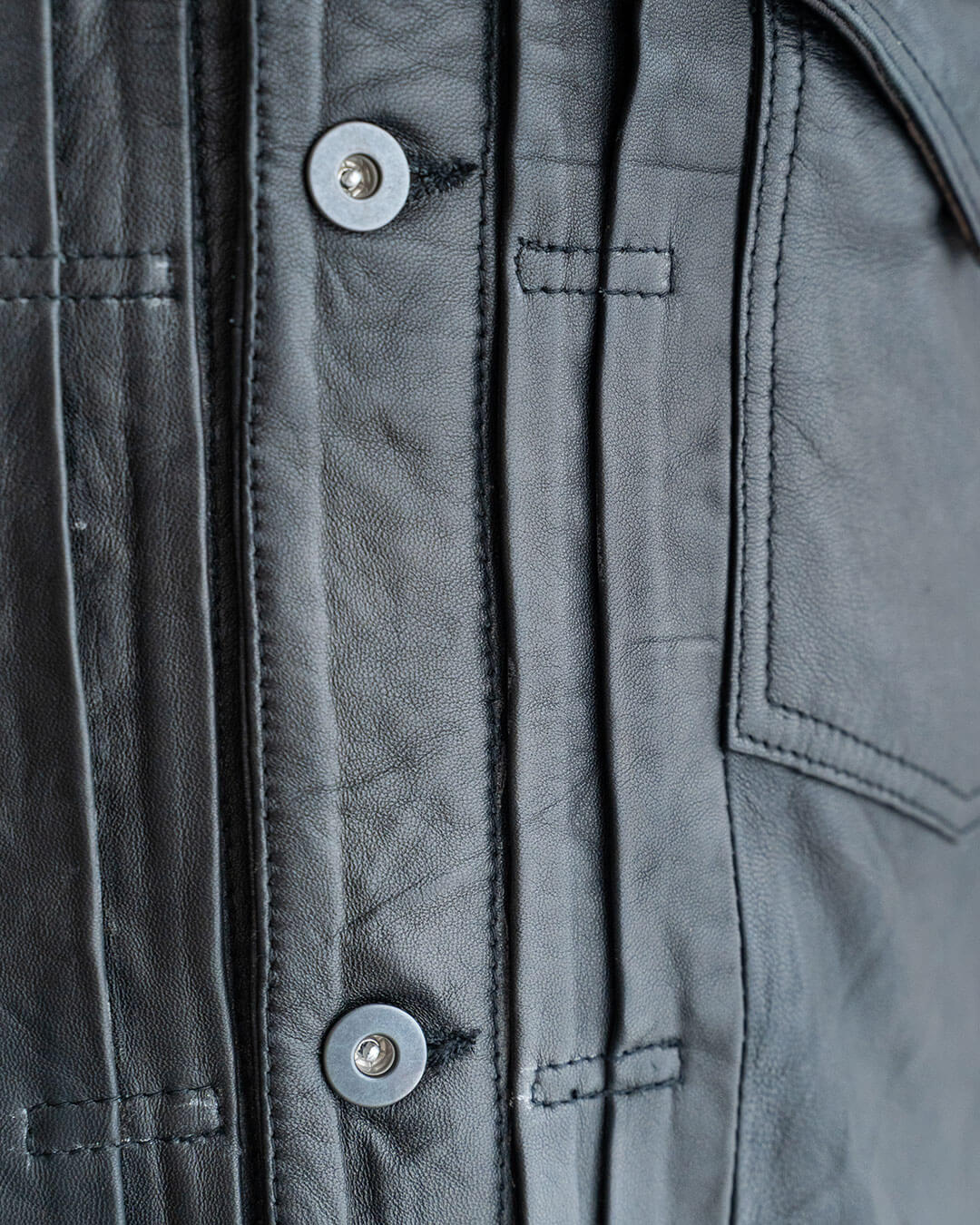 【Yoused】З-Pocket 1st Type Lether Jacket 『Euro Leather』