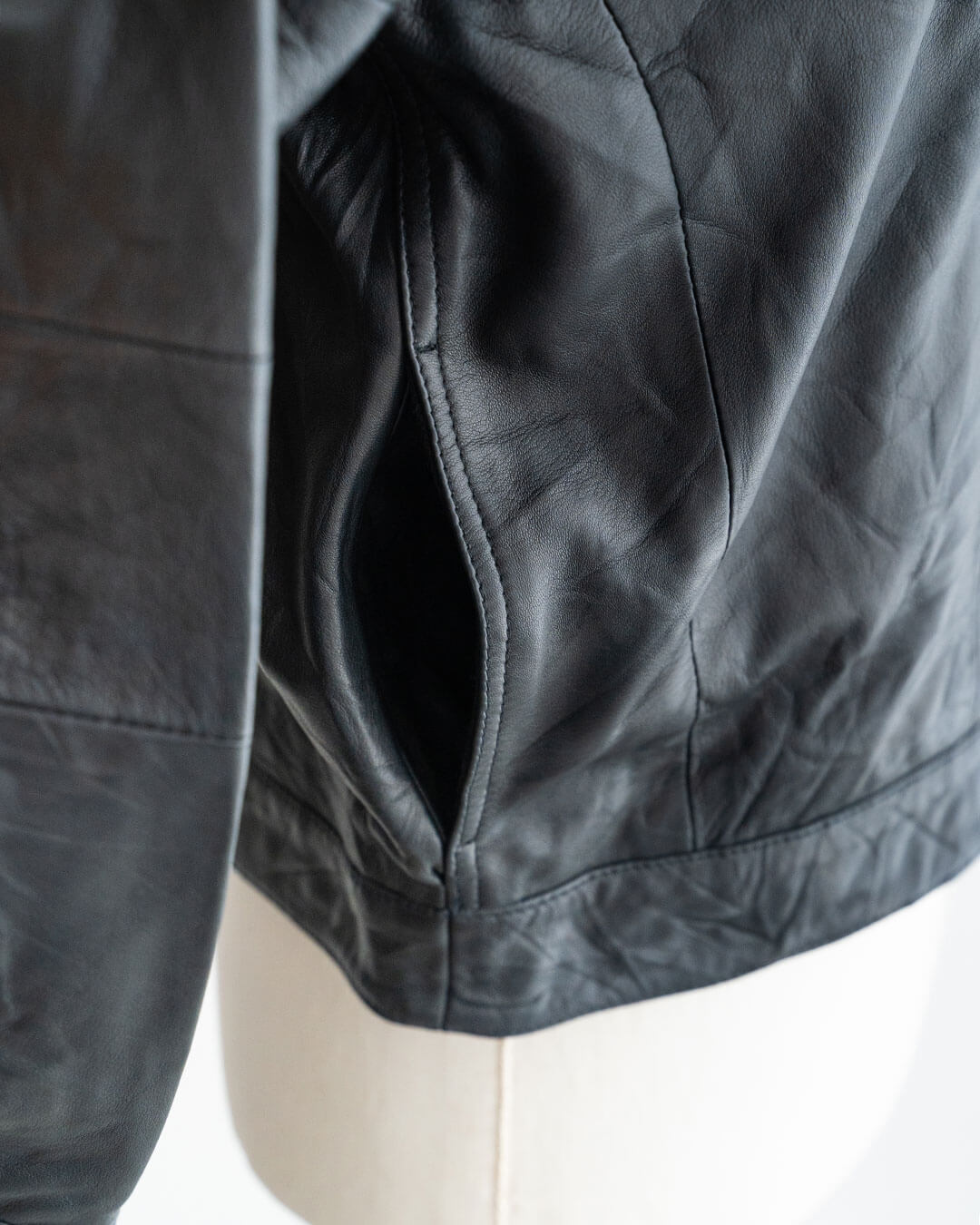 【Yoused】З-Pocket 1st Type Lether Jacket 『Euro Leather』