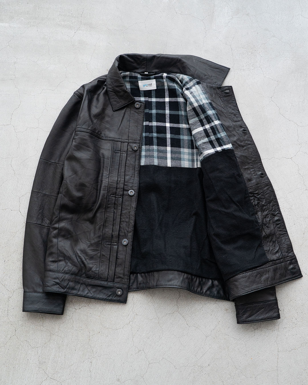 【Yoused】З-Pocket 1st Type Lether Jacket 『Euro Leather』