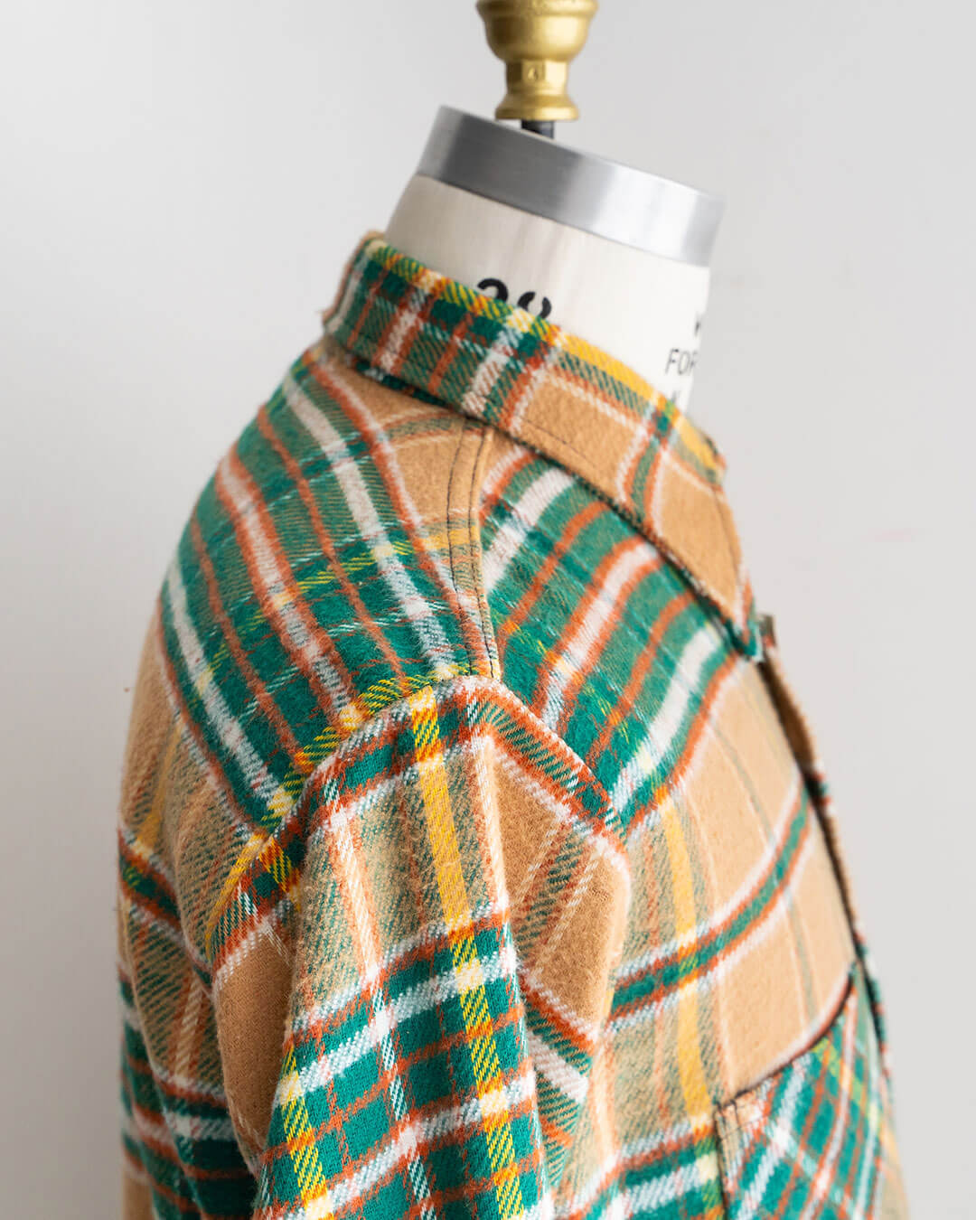 【DEADSTOCK】70s BIG MAC Heavy Flannel Shirt (M-TALL)