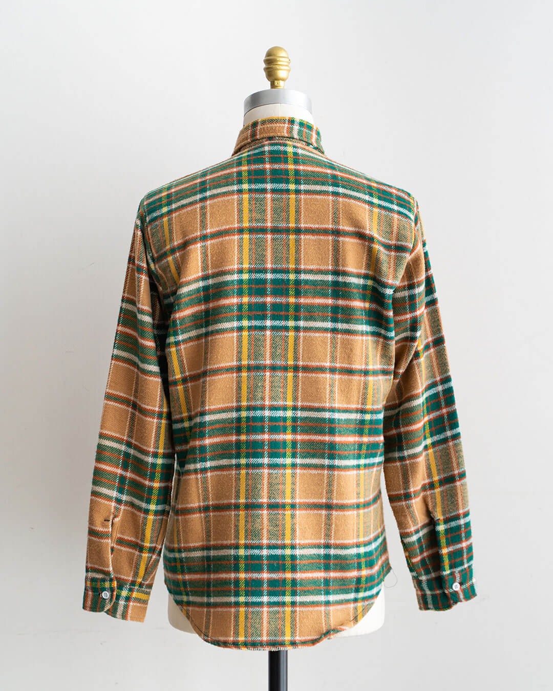 【DEADSTOCK】70s BIG MAC Heavy Flannel Shirt (M-TALL)