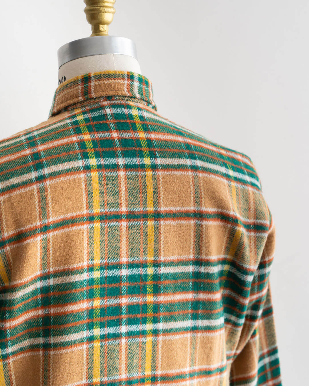 【DEADSTOCK】70s BIG MAC Heavy Flannel Shirt (M-TALL)