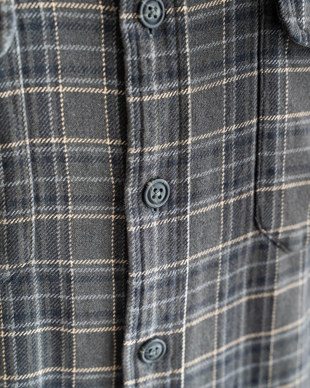 【VINTAGE】90-00s OLD GAP Heavy Cotton Flannel Shirt (M)