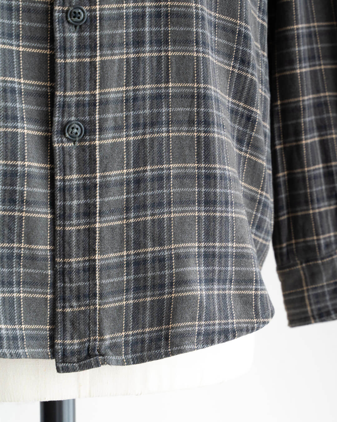 【VINTAGE】90-00s OLD GAP Heavy Cotton Flannel Shirt (M)
