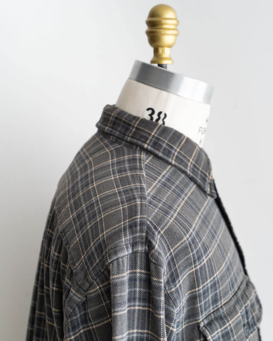 【VINTAGE】90-00s OLD GAP Heavy Cotton Flannel Shirt (M)