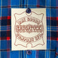 【DEADSTOCK】80-90s SAUGATUCK Cotton Flannel Shirt (L)
