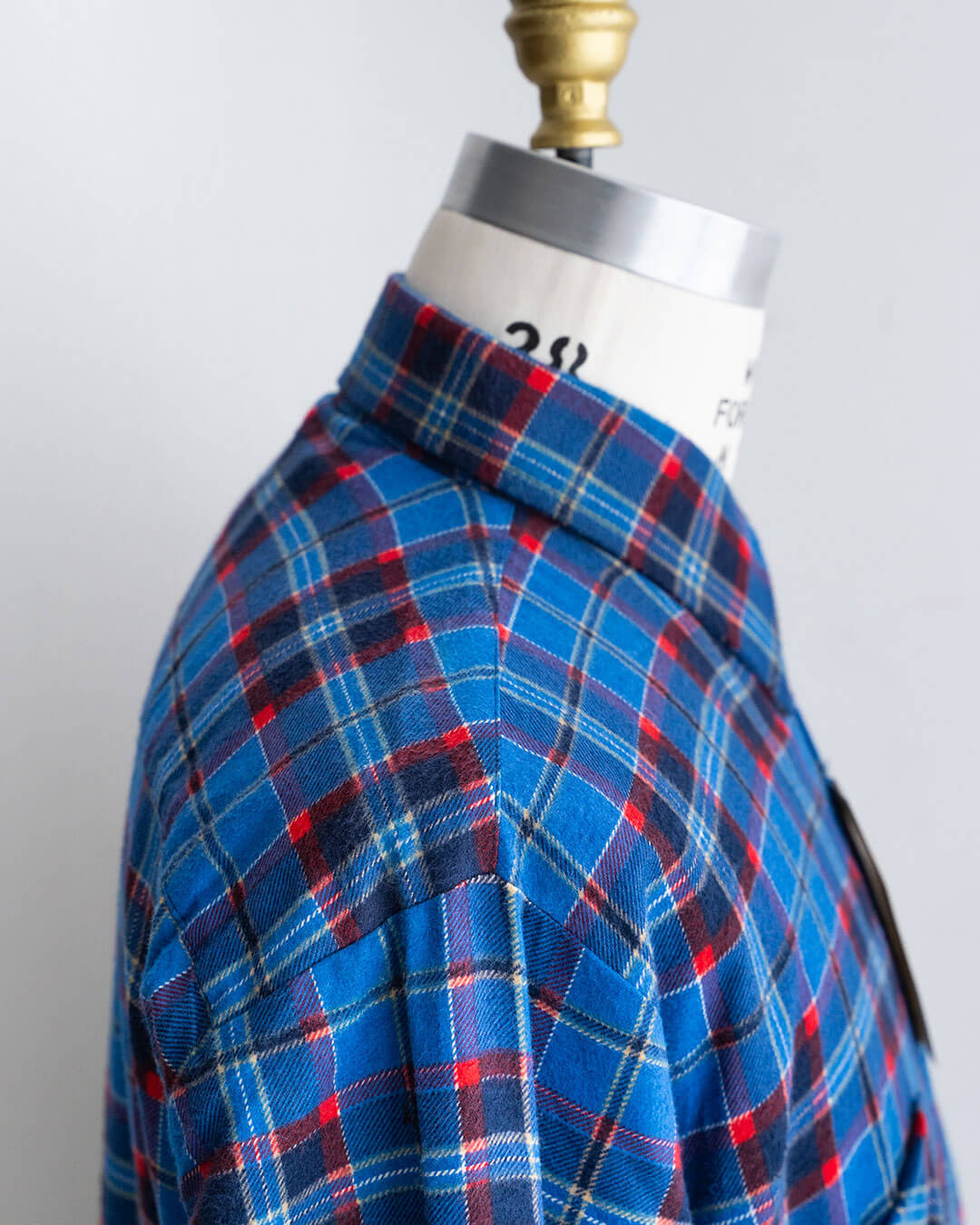 【DEADSTOCK】80-90s SAUGATUCK Cotton Flannel Shirt (L)