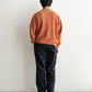 モデル 身長175cm　体重69kg / 着用サイズ 48 , カラー Melange Orange