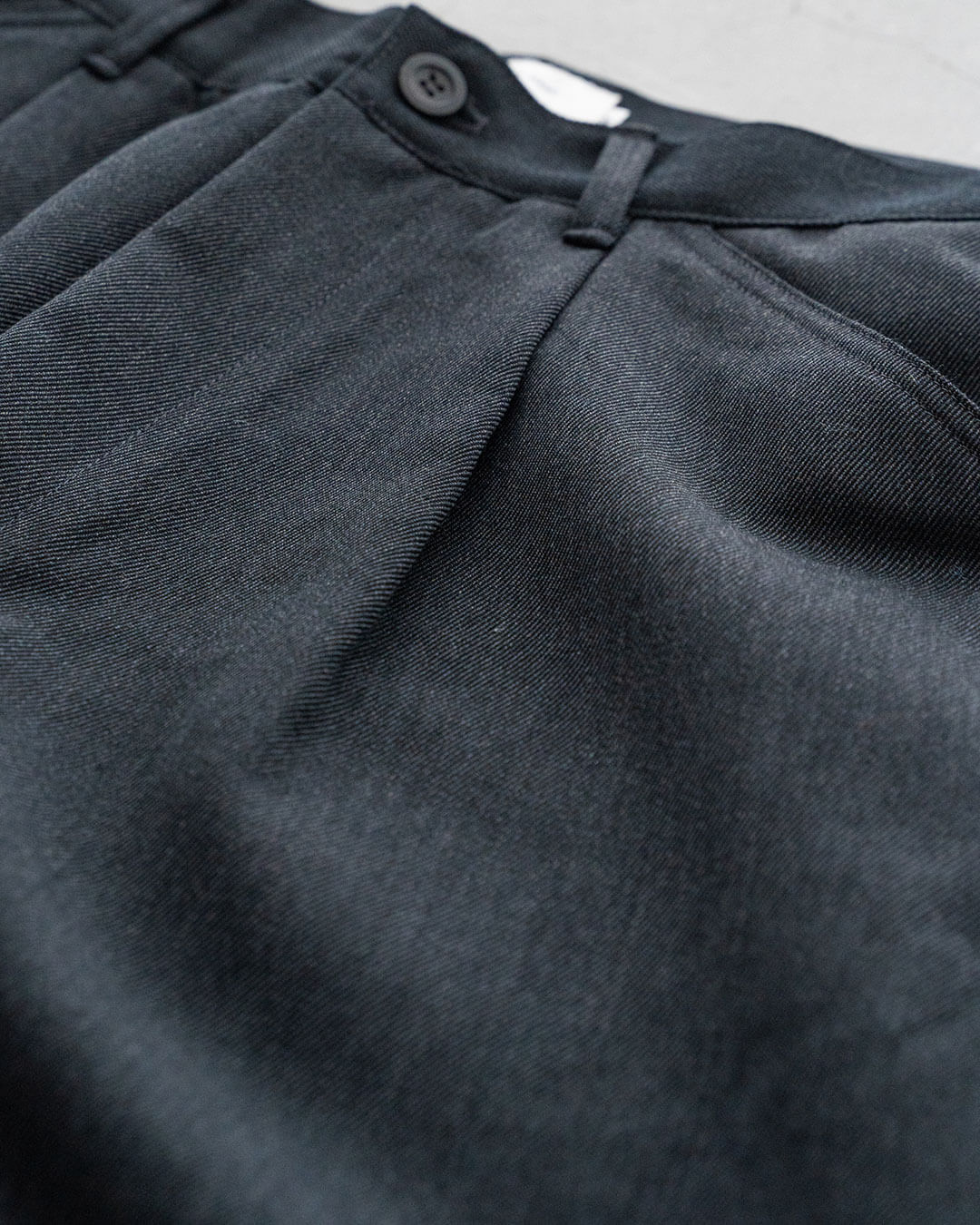 【STILL BY HAND】Wool Twill Wide Pants