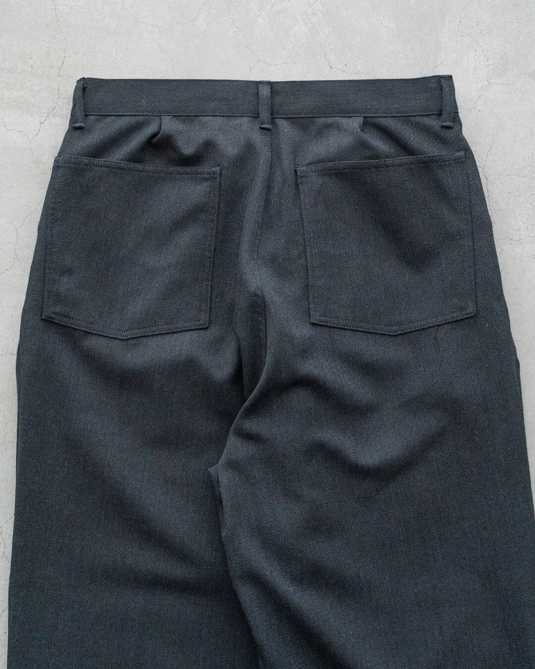 【STILL BY HAND】Wool Twill Wide Pants
