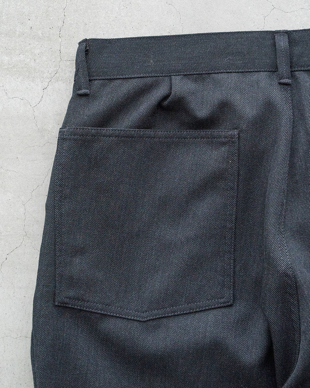 【STILL BY HAND】Wool Twill Wide Pants