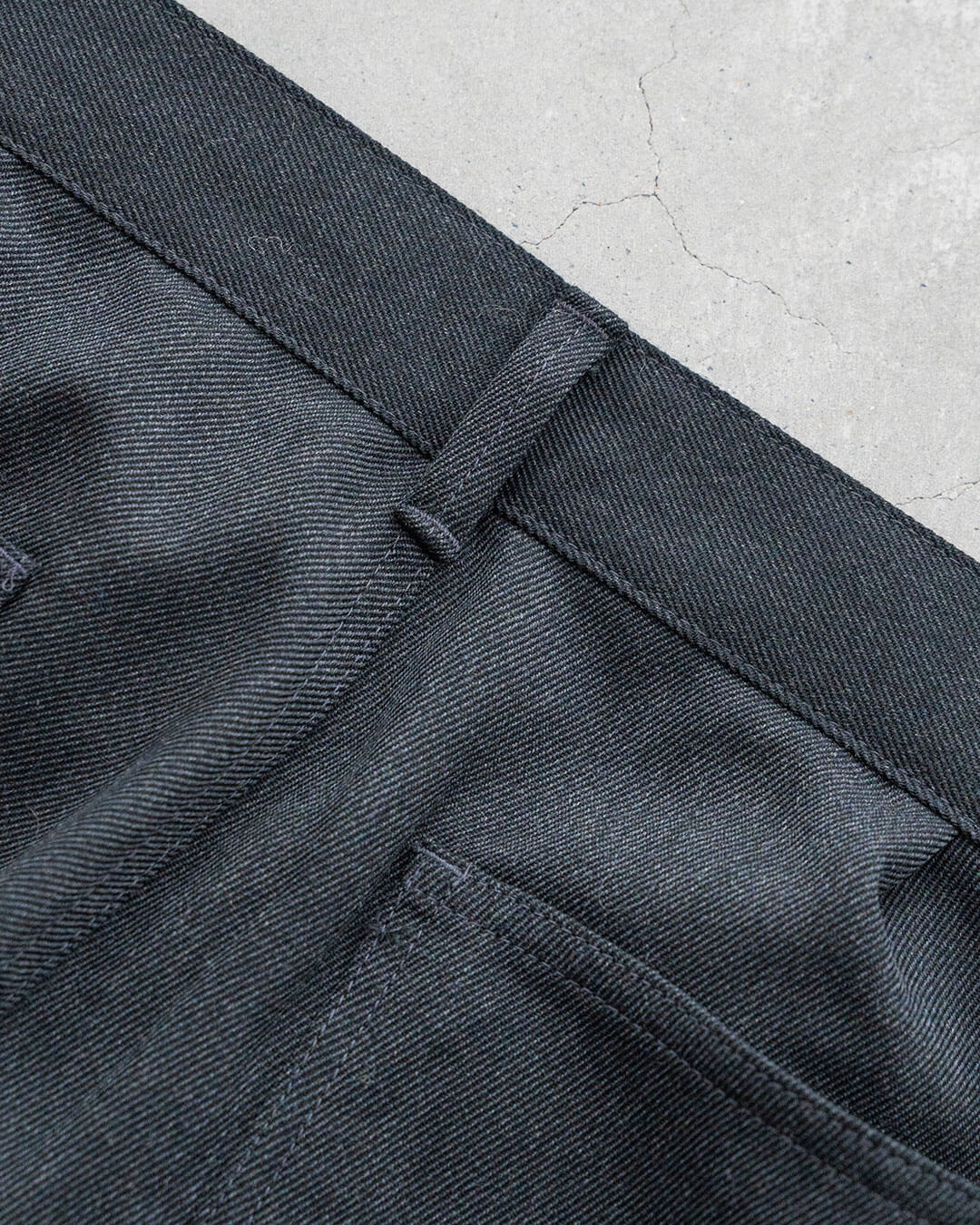 【STILL BY HAND】Wool Twill Wide Pants
