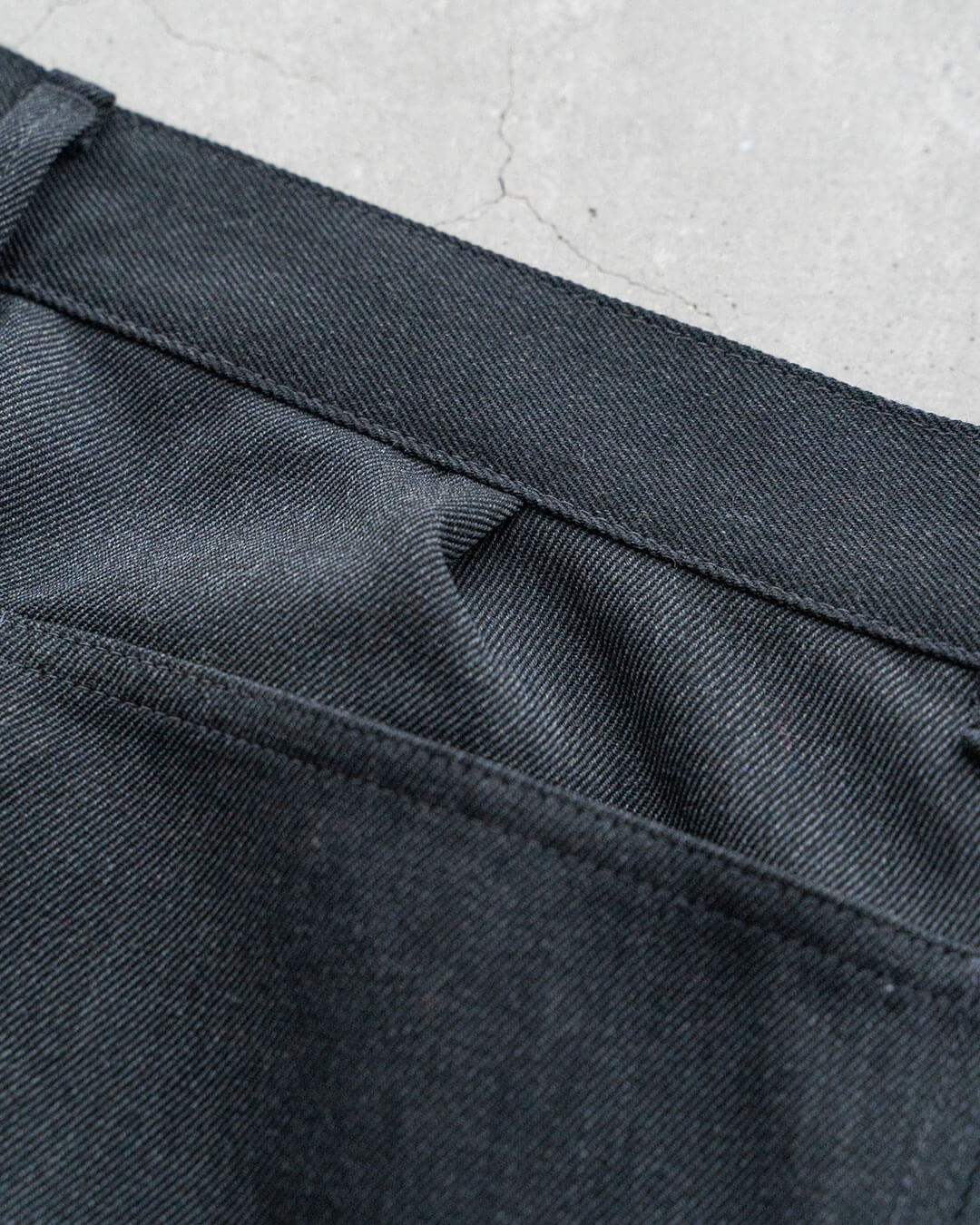 【STILL BY HAND】Wool Twill Wide Pants