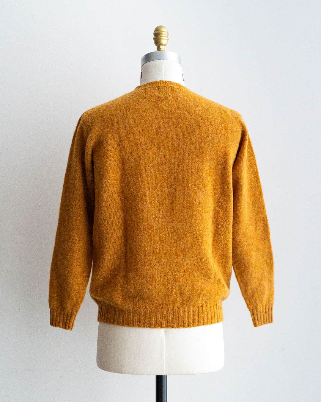 【BRICK】Shetland Wool Shaggy Dog Sweater『Made In Scotland』