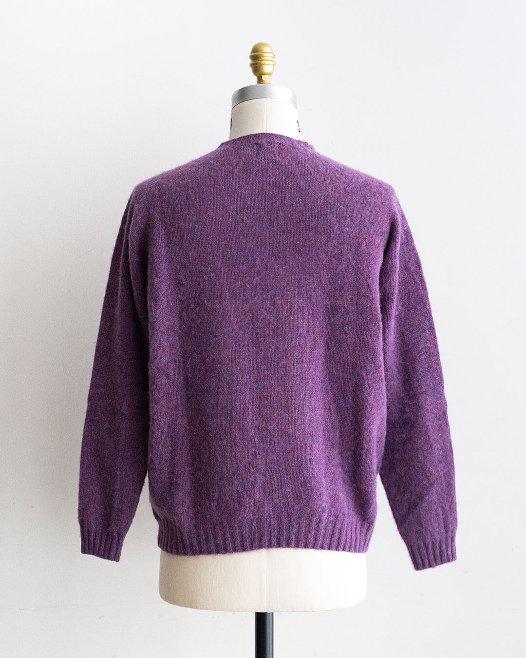 【BRICK】Shetland Wool Shaggy Dog Sweater『Made In Scotland』
