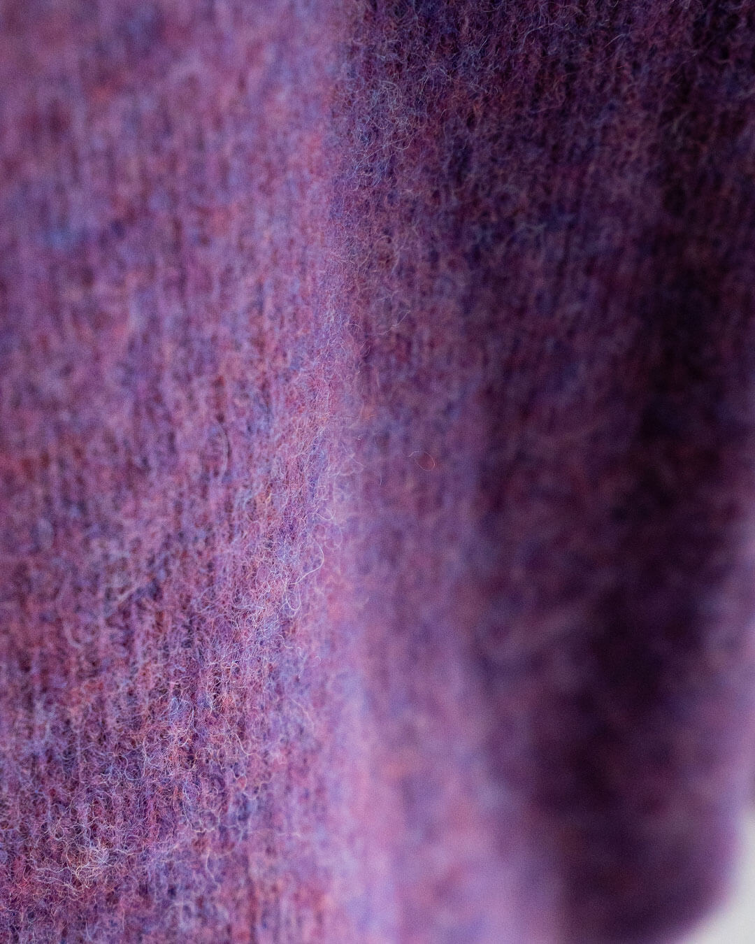 【BRICK】Shetland Wool Shaggy Dog Sweater『Made In Scotland』