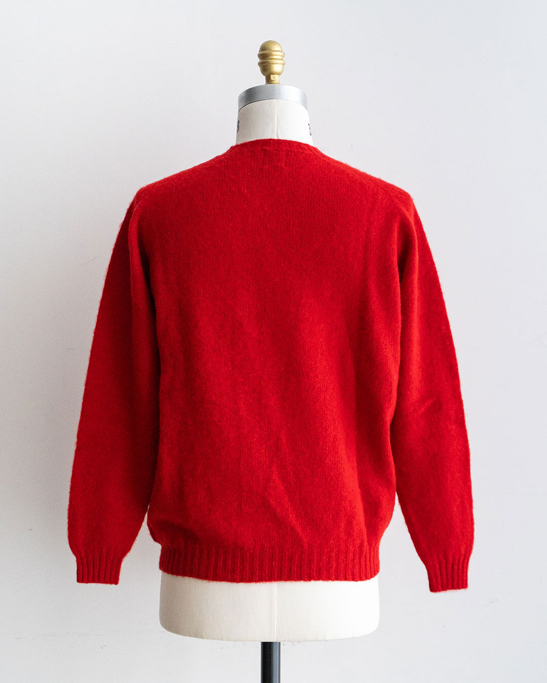 【BRICK】Shetland Wool Shaggy Dog Sweater『Made In Scotland』